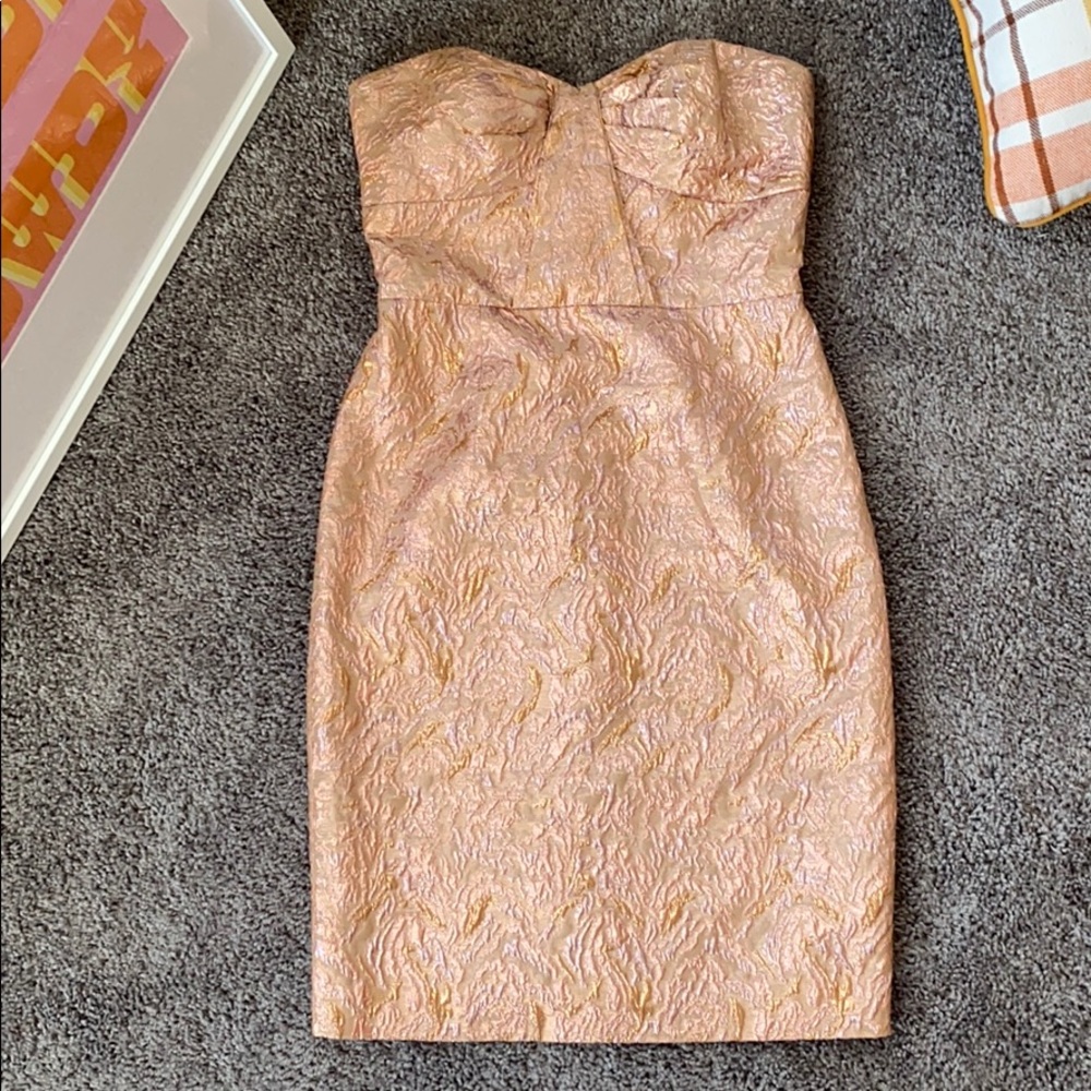 Chetta B - Metallic cocktail dress